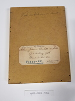 1922-0222-TEK b.jpg; 1922-0222-TEK; Portret van Mevr. A.J.C. de Lille van de Feen; tekeningen